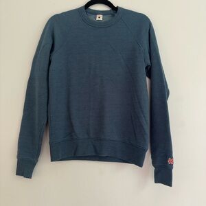 HOMAGE Classic Blue Crewneck Sweater